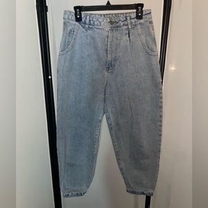 JLUXLABEL High Rise Mom Jenas